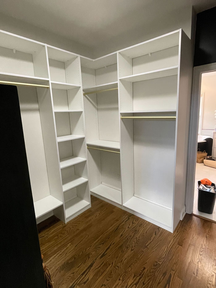 Closet & Laundry Room Storage Upgrade