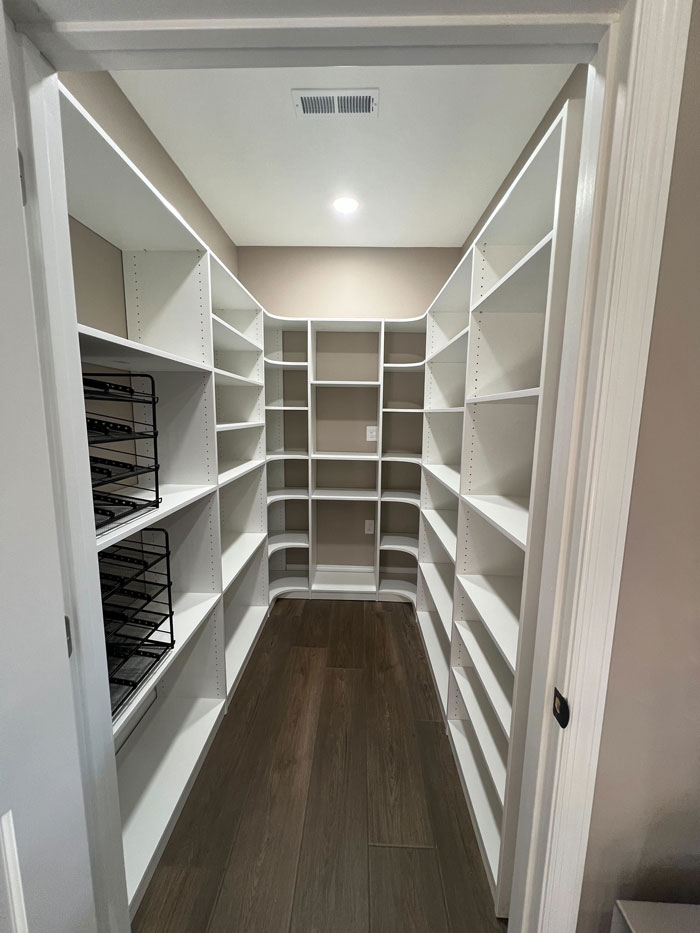 Custom Pantry Solution for Growing Family in Clinton