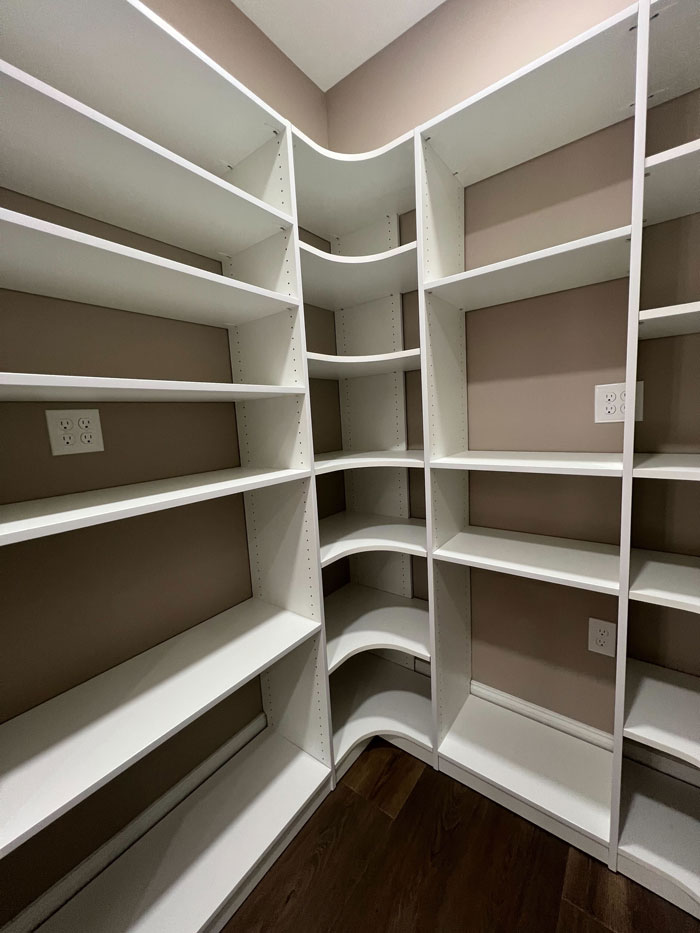 Custom Pantry for Clinton Home