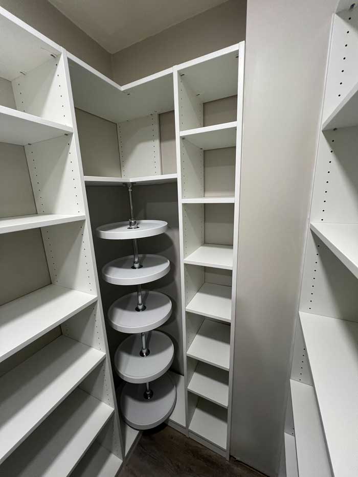 Custom Pantry Installation in Knoxville Solves Storage Challenge