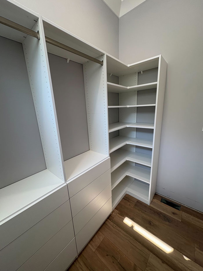 Closet Installation Complete for Louisville Family