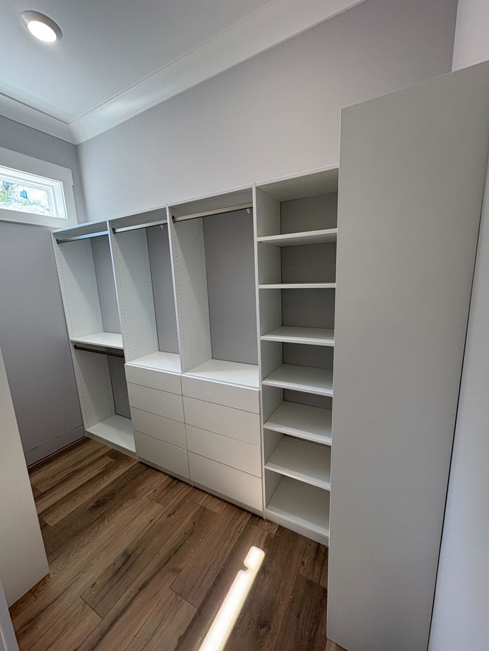 Closet Installation Complete for Louisville Family